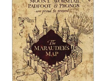 mouse pad / mousepad / harry potter mouse pad / harry potter mousepad / harry potter marauders map mouse pad