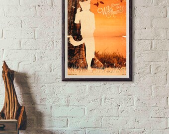 20% OFF!! Fantastic Mr. Fox Movie - Print Silhouette - Wes Anderson print Vintage Style Magazine Print movie quotes Watercolor