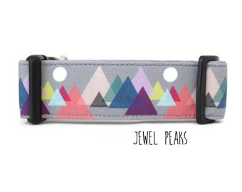 Dog Collar, Boy Dog Collar, Girl Dog Collar, Mountain Dog Collar, Adventure Collar, Hiking Collar (Upgrade to Metal Buckle or Martingale)