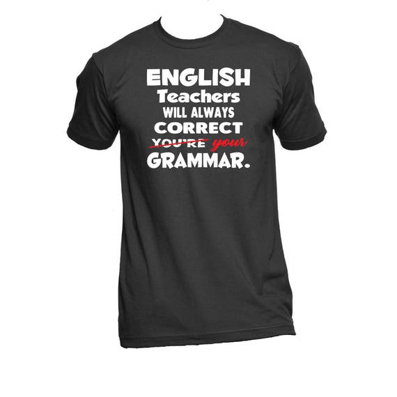 english teacher shirt