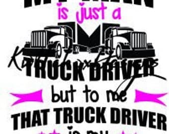 Truck driver shirt | Etsy
