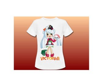 transfer SHOPKINS sushi - Clipart - DIY Shirt... iron on transfer - digital printable digital