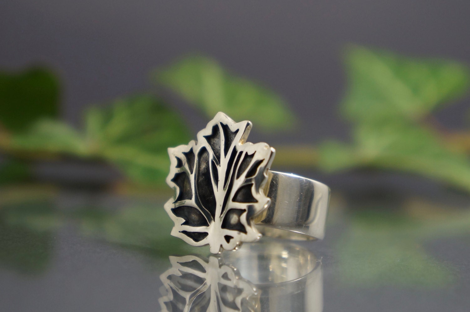 Handmade ring silver ring design ring fashion ring flower