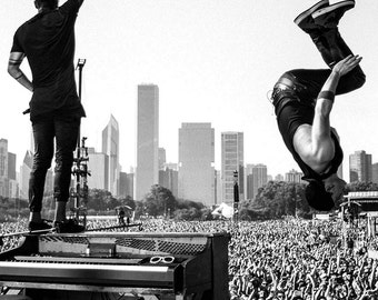 Tyler and Josh Backflip poster 17x11 inches