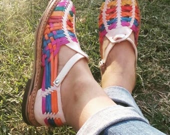 Mexican Huaraches - Leather Shoes - For Her
