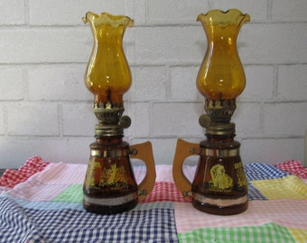 Miniature/Small Oil Lamps from the Great Smokey Mountains
