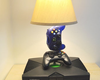 Playstation Desk Lamp PS1 Console and Controller by 1upForge