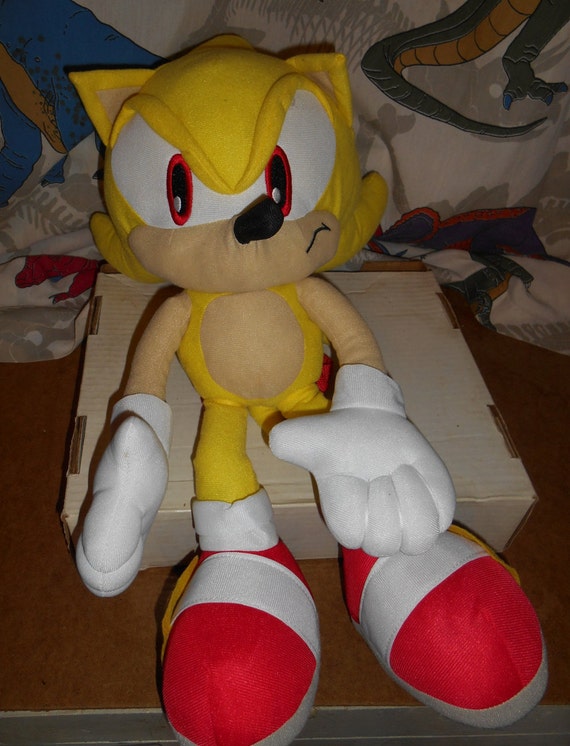 super sonic plush backpack