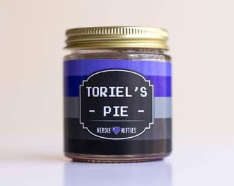 Toriel's Pie -- Undertale Inspired-- Soy Candle (4 oz.)