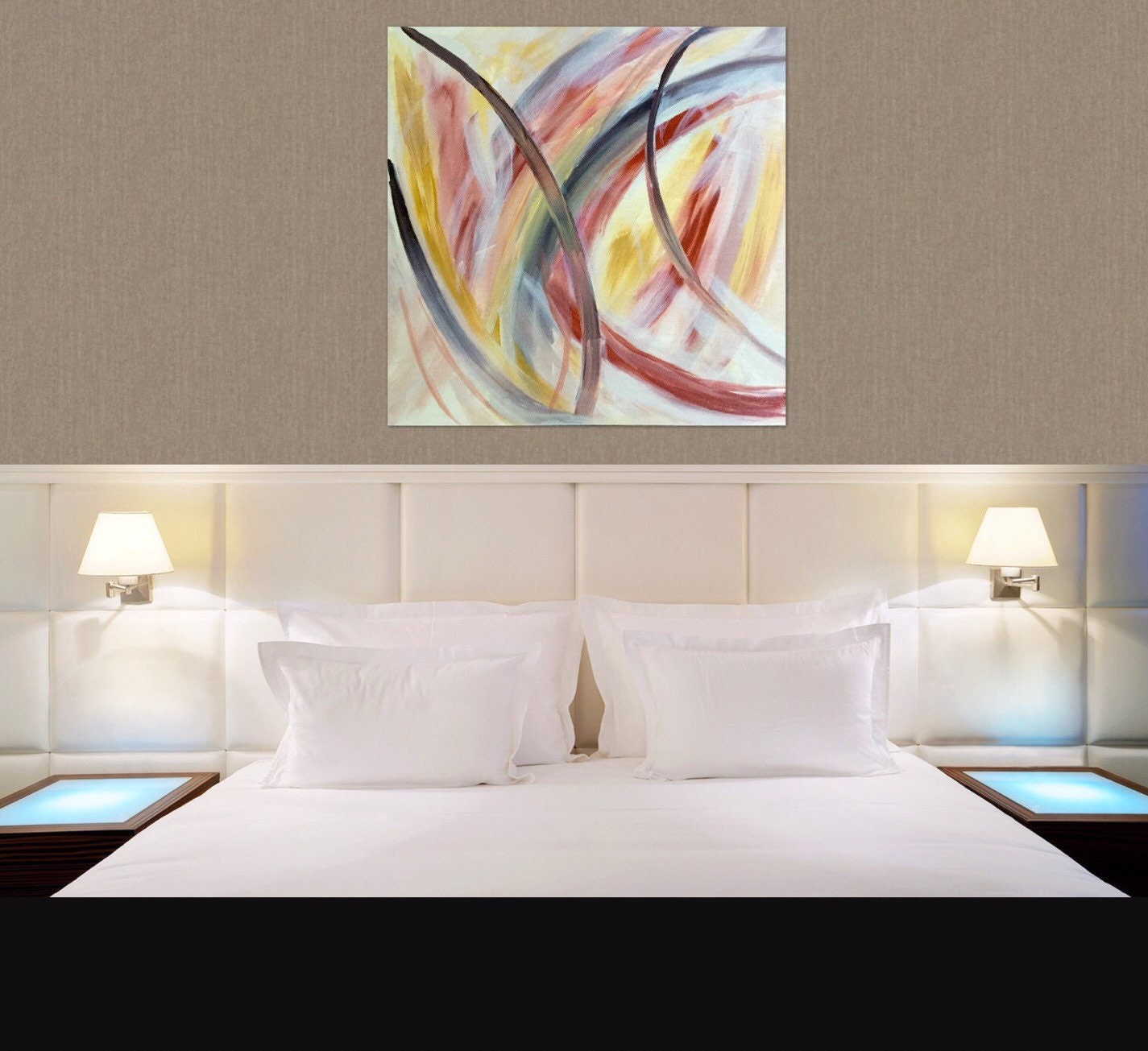 Colorful Wall Art Large Abstract Painting Abstract