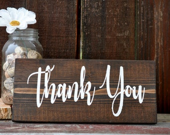 Vintage Thank You Sign 6