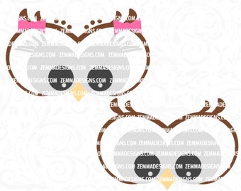Owl face svg - Owl svg - animal face svg - svg owl files - baby svg - girl svg files - owl clipart