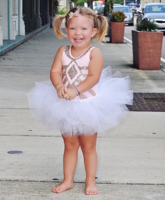 short white tutu dress