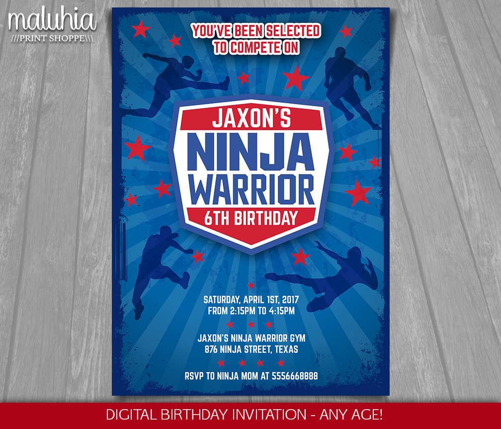 Warrior Cat Birthday Party Invitations 7