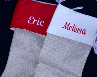 wooden name tags for stockings