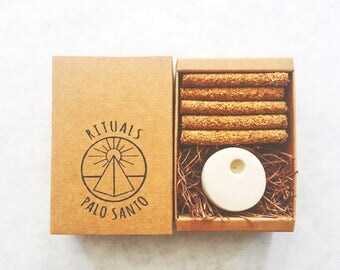 Palo Santo Incense Sticks. 10 Pack . All Natural. Bursera Graveolens . Palo Santo wood . Holywood
