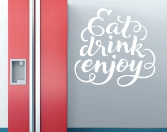 Eat drink enjoy - Etsy