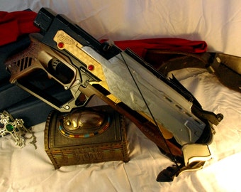 NERF Zombie Strike Crossfire Bow Blaster custom painted - Assassin's Creed Cosplay