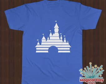 Disney Shirts - Old School Disney Movie - Cinderella's Castle