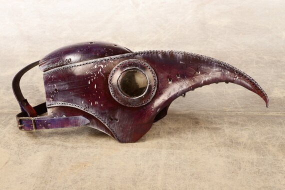 Purple Plague Mask by ELBRANSO steampunk buy now online