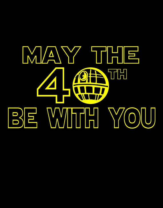 Female Star Wars 40th Anniversary T-Shirt