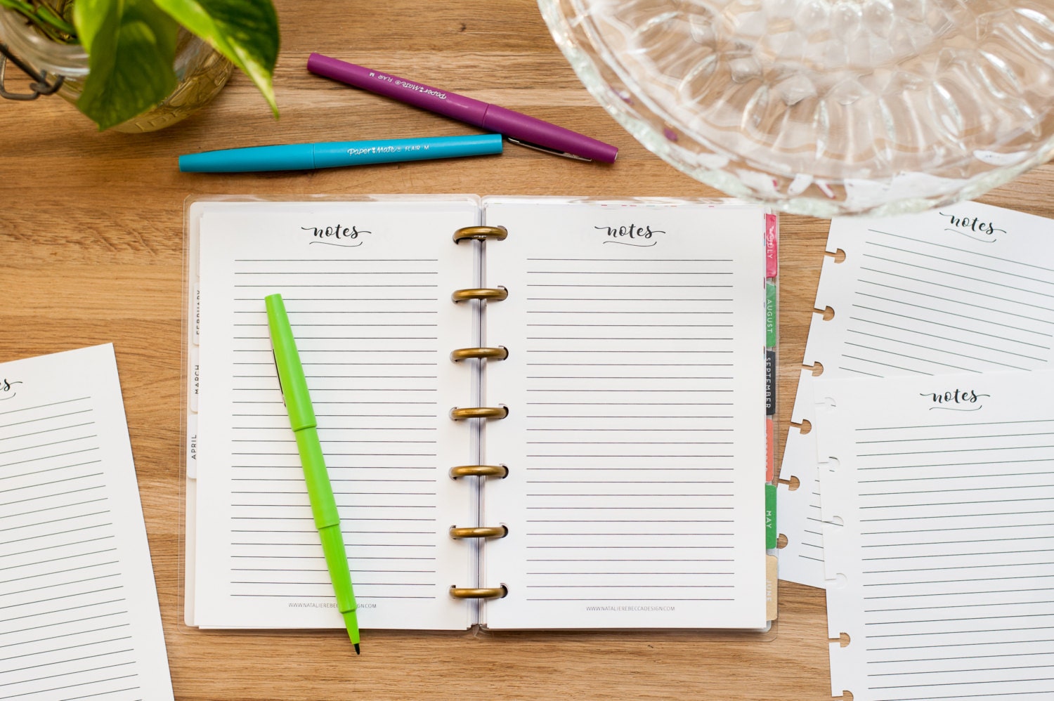 NOTES Happy Planner Mini Mini Happy Planner Inserts Create