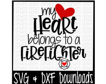 Download Firefighter Wife SVG Thin red line Make a Decal Cut File