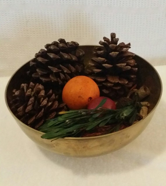 Korean brass bowl Vintage brass bowl Brass Bowl Korean