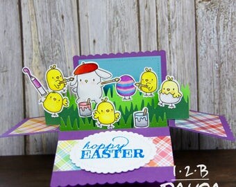 Easter Bunny Pop Up Box Card