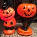 Hello Kitty Halloween blowmold pumpkin light included