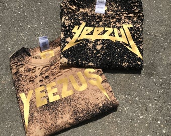 Yeezus distressed shirt