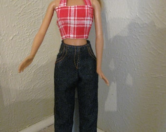 Barbie doll jeans | Etsy