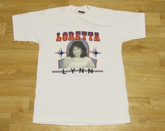 Vintage Loretta Lynn shirt tshirt 80s Coal Miners Daughter