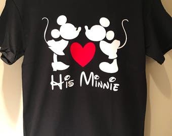 Minnie and Mickey Disney Couples Shirt