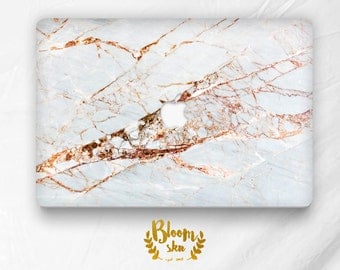 Marble Macbook decal Marble macbook skin Macbook skin Marble macbook air Macbook air gold White marble skin Gold macbook skin BS036