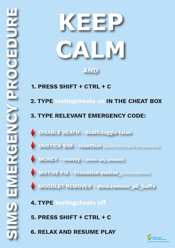 Emergency Codes Poster