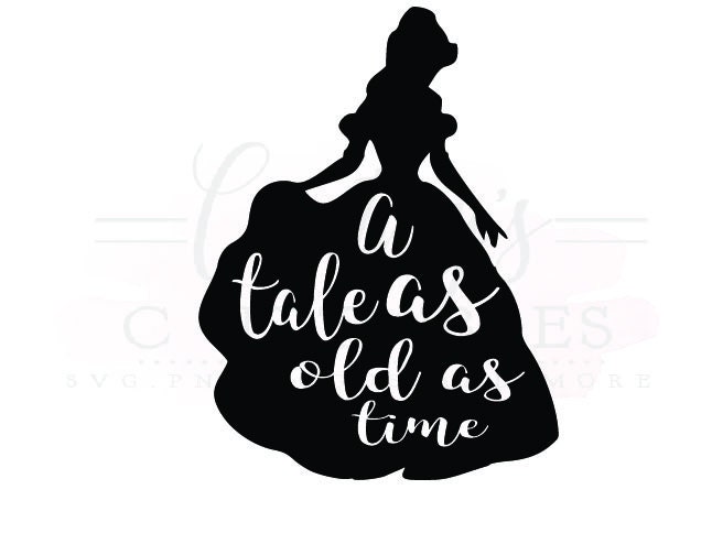 Download A tale as old as time svg/ Beauty and the Beast SVG Disney ...