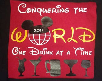 Disney Family shirts, Epcot Shirts,Disney Engagement Disney Shirts, Disney Land, Disney World, Disney Drinking,Matching shirts, Dad Disney,