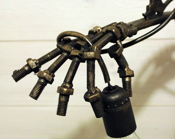 Items similar to Table of repurposed mechanical motorcycle parts. on Etsy