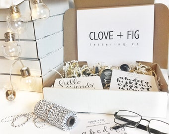 The Ultimate Modern Calligraphy + Handlettering Kit Toolbox