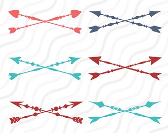Tribal Arrow SVG, Arrow SVG, Tribal SVG Cut table Design,svg,dxf,png Use With Silhouette Studio & Cricut_Instant Download