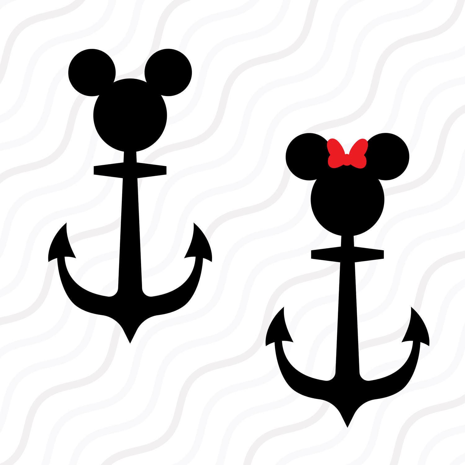 Download Disney Mickey Anchor SVG Anchor SVG Mickey Mouse SVG Cut