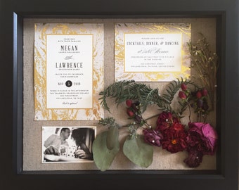 Wedding Shadow Box 