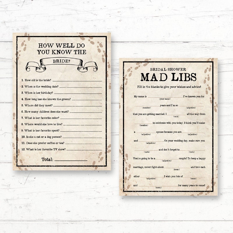 Harry Potter Bridal Shower Games Pack 2 Games About the