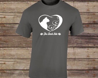 Cat Heart T-shirt/Cat Shirt/Cat Mom/Cat Dad/Pet Lover Gift/Cat Lover Gift/Cat Owner Gift/Fur Mom/Fur Dad/Cat themed shirt