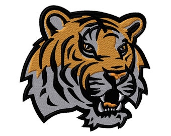 7 SIZE! LSU Tigers Embroidery Designs College Football Embroidery Designs PES Digital Machine Embroidery Instant Download