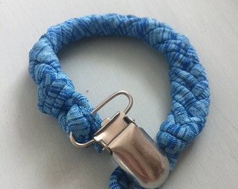 Cotton Braided Pacifier Clip