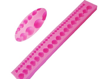 Long Pearl Strand Fondant Mold