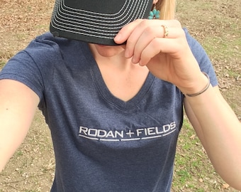 Rodan + Fields, Rodan + Fields clothing, Rodan + Fields T-Shirt, R+F V-Neck