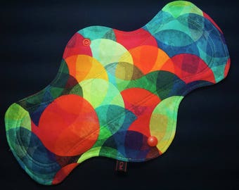 Cloth menstrual pad, CSP 11" Heavy Flow - Reusable and Washable Ecofriendly Cloth Pads by Crimson Moon - Jersey Zorb Windpro
